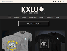 Tablet Screenshot of kxlu.com